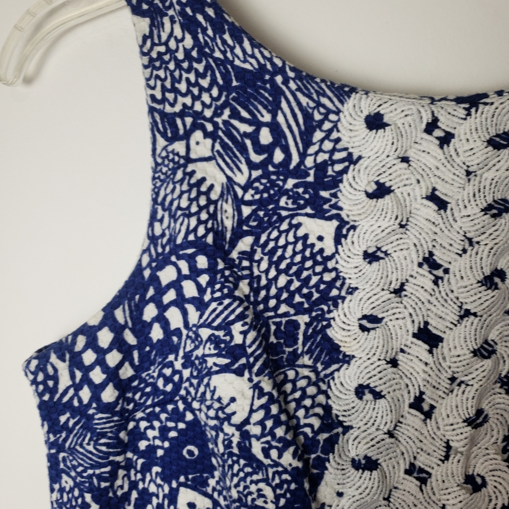 Lilly Pulitzer Upstream Fish Shift Dress - Picture 8 of 8